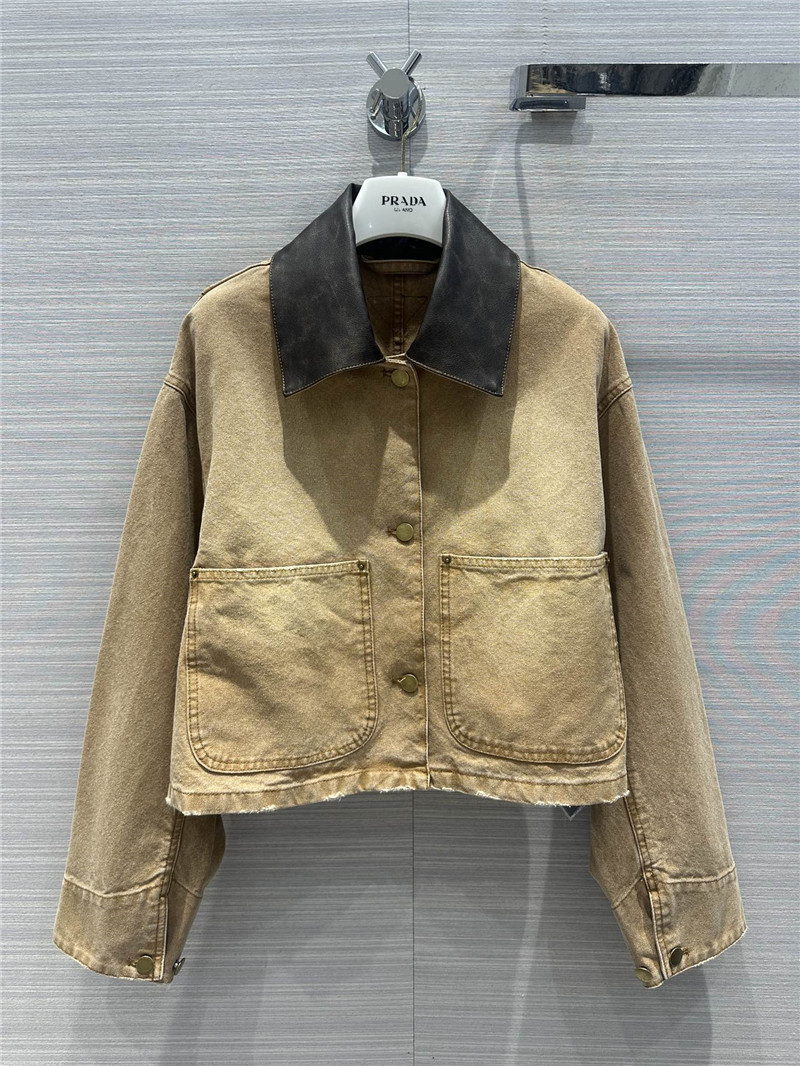 Pra*a unisex work pocket short jacket