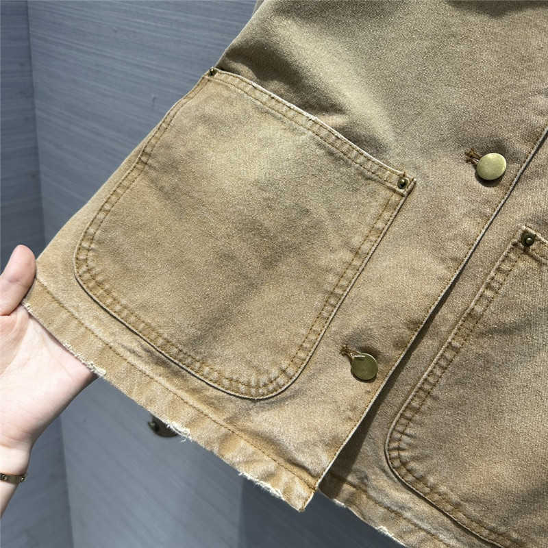 Pra*a unisex work pocket short jacket