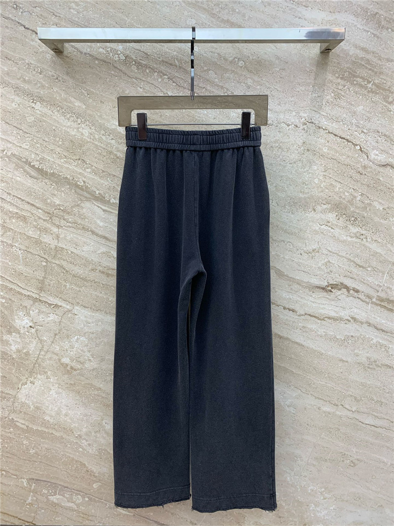 A1exa*der wang charcoal black wide leg pants