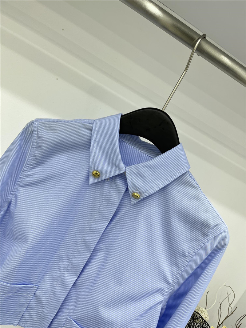 Pra*a spring and summer new cotton shirt