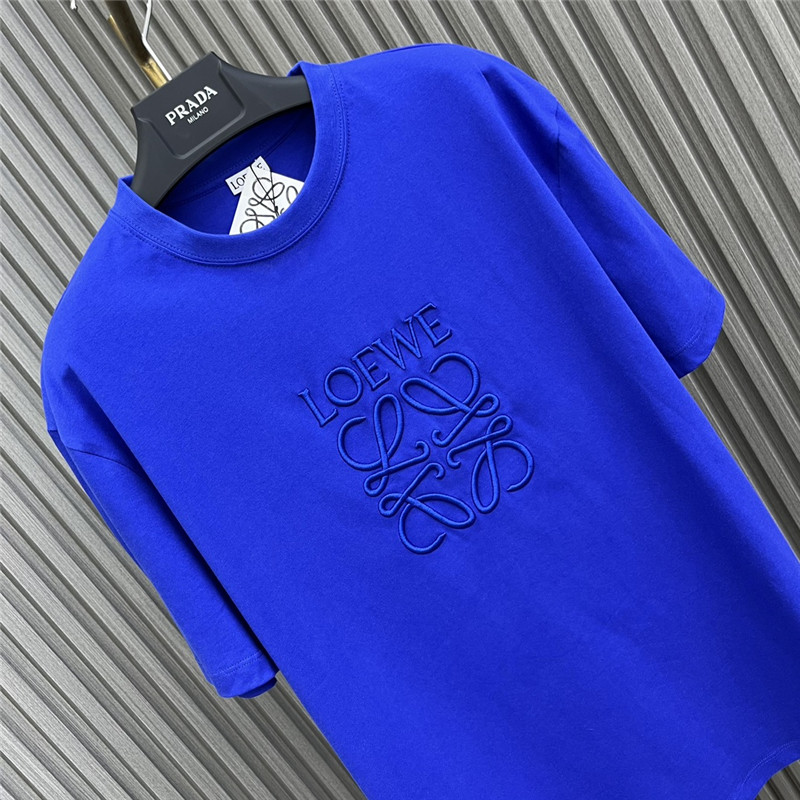 L0ew* embroidered printed t-shirt