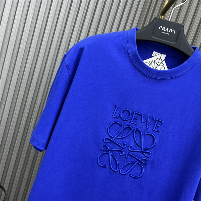 L0ew* embroidered printed t-shirt