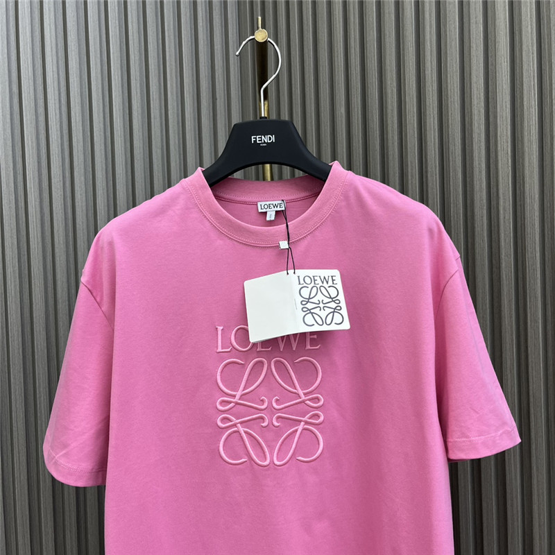 L0ew* embroidered printed t-shirt