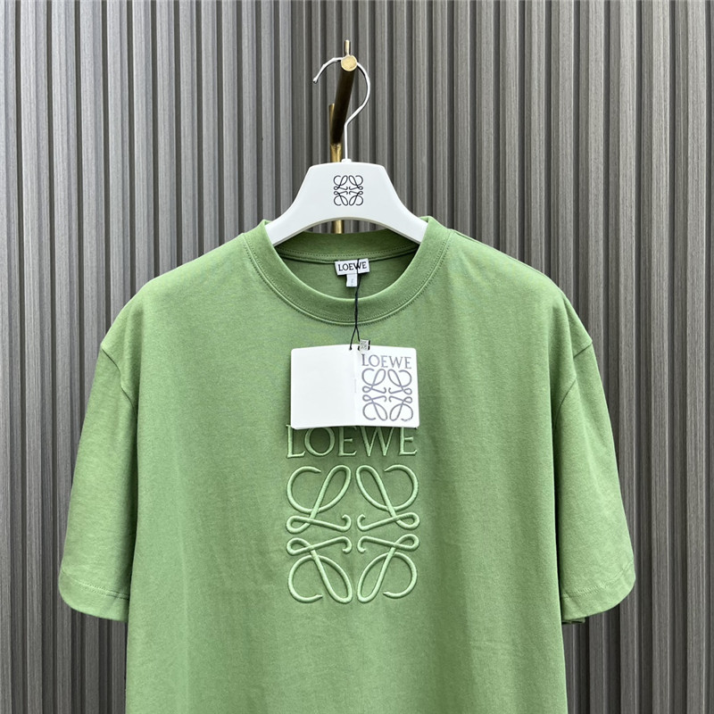L0ew* embroidered printed t-shirt