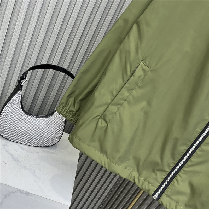 Pra*a high nylon hooded jacket