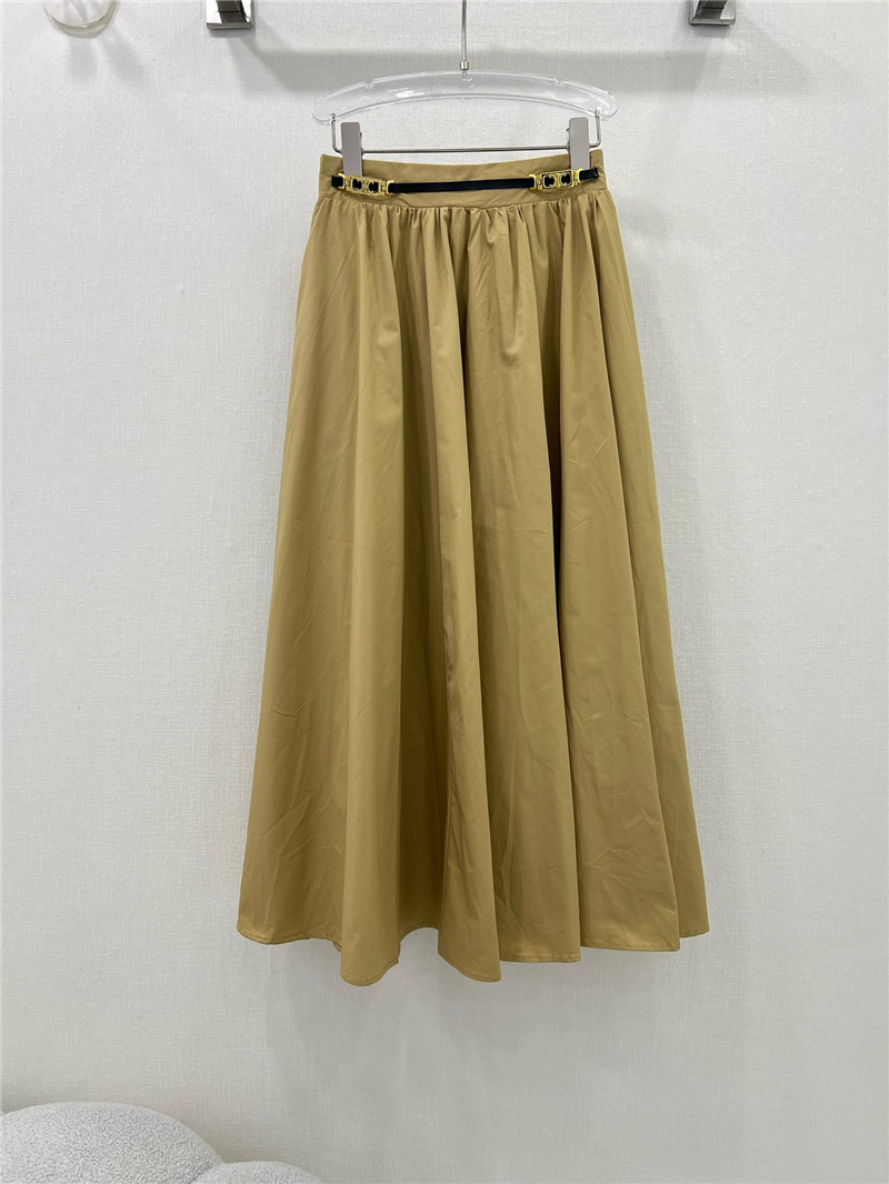 Ce1i*e new long waistband scalp skirt