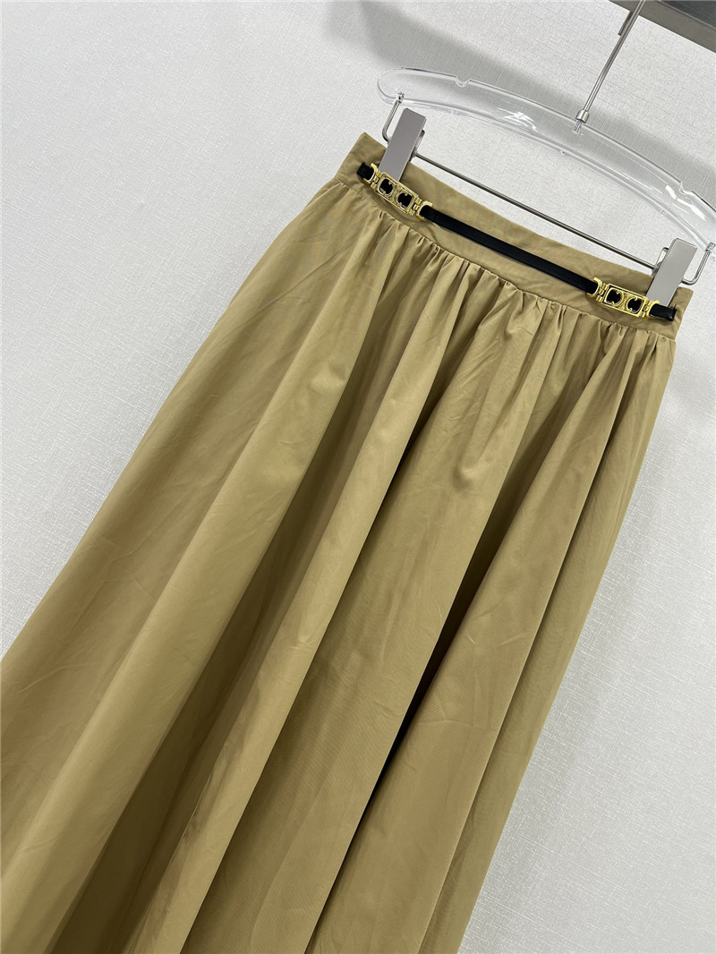 Ce1i*e new long waistband scalp skirt