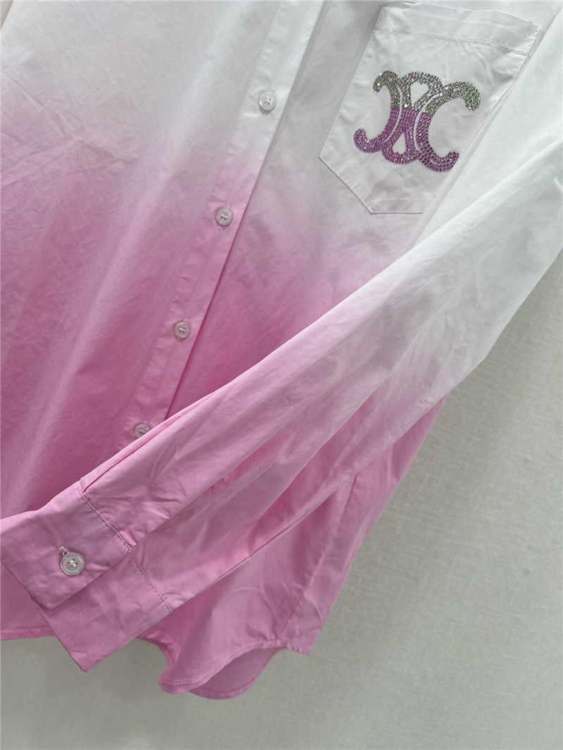 Ce1i*e high temperature rhinestone shirt