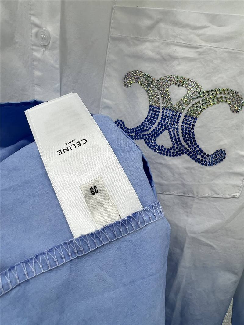 Ce1i*e high temperature rhinestone shirt