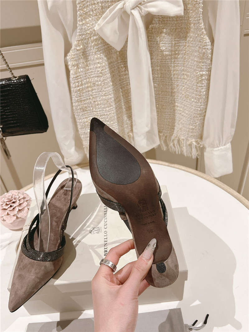 BC low heel sandals