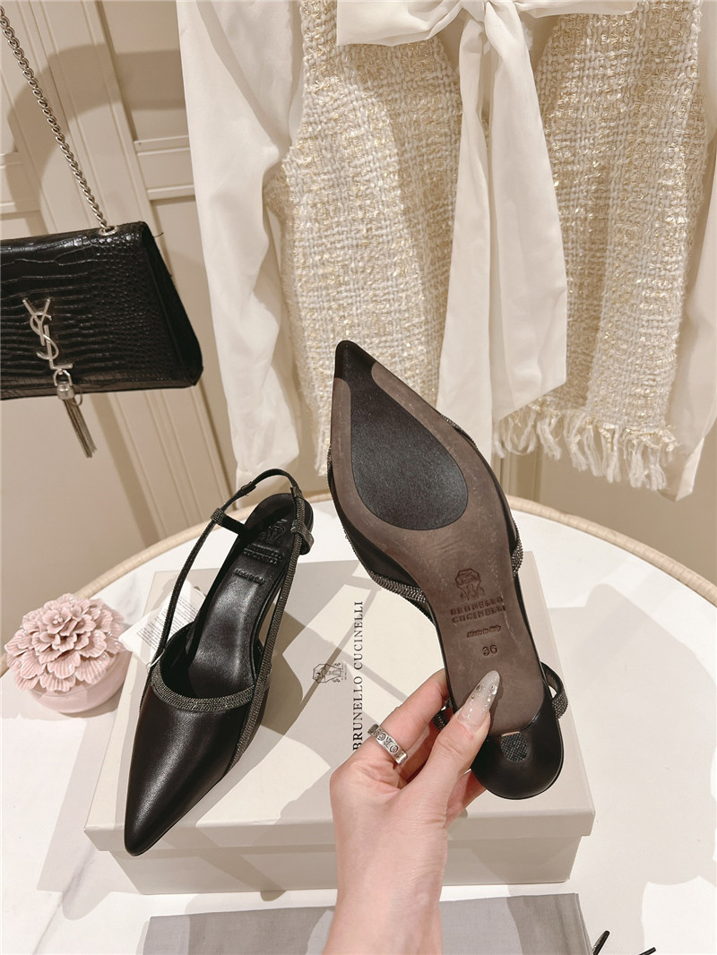 BC low heel sandals