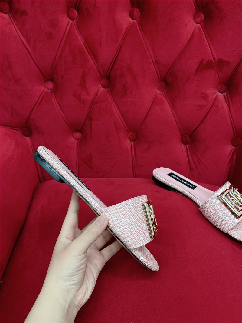 Dolce & Gabbana d&g new flat slippers