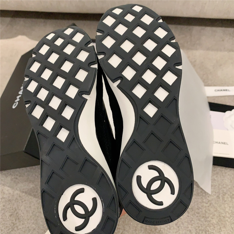 Ch**el black women’s sneakers