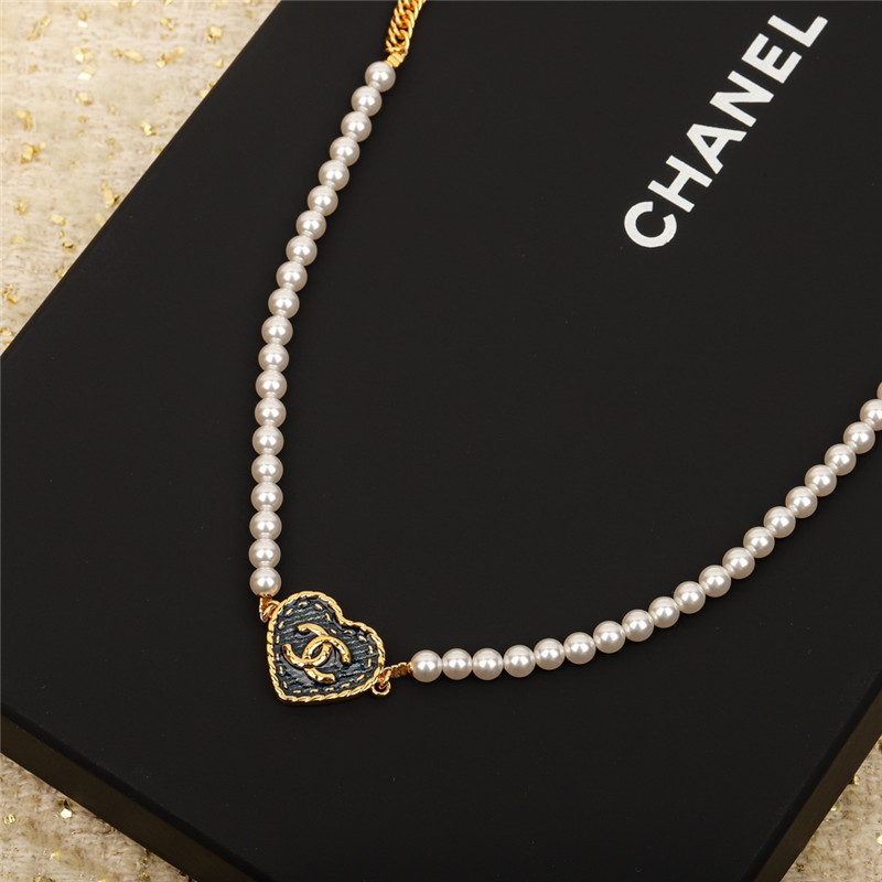 Ch**el denim love waist chain