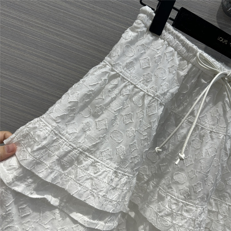 l0vis Vvtt0n lv nautical resort series jacquard skirt