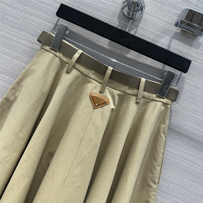 Pra*a versatile minimalist long skirt