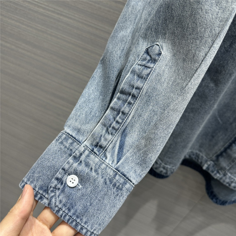 Pra*a premium denim shirt