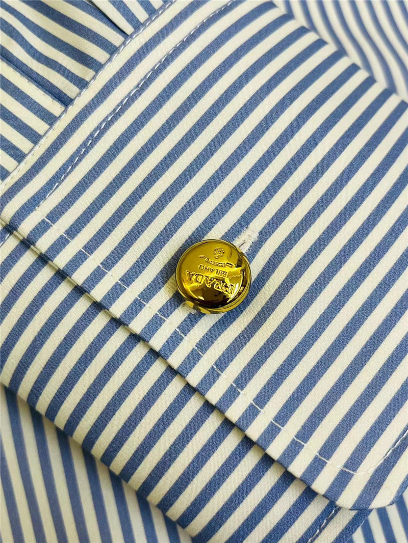 Pra*a striped shirt
