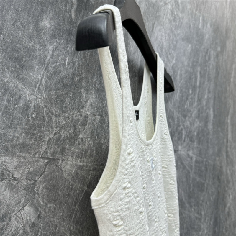 Ch**el rhombus three-dimensional vest