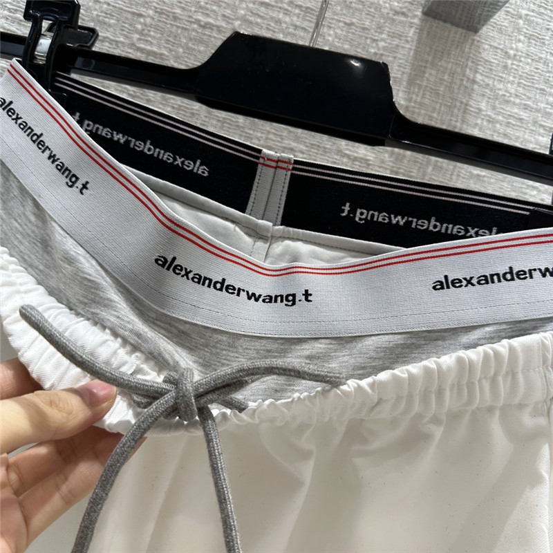 A1exa*der wang patchwork straight casual pants