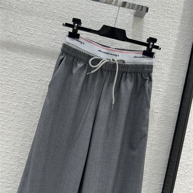 A1exa*der wang patchwork straight casual pants