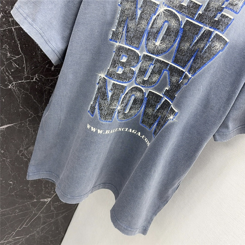 Ba1en*iaga distressed short sleeve t-shirt
