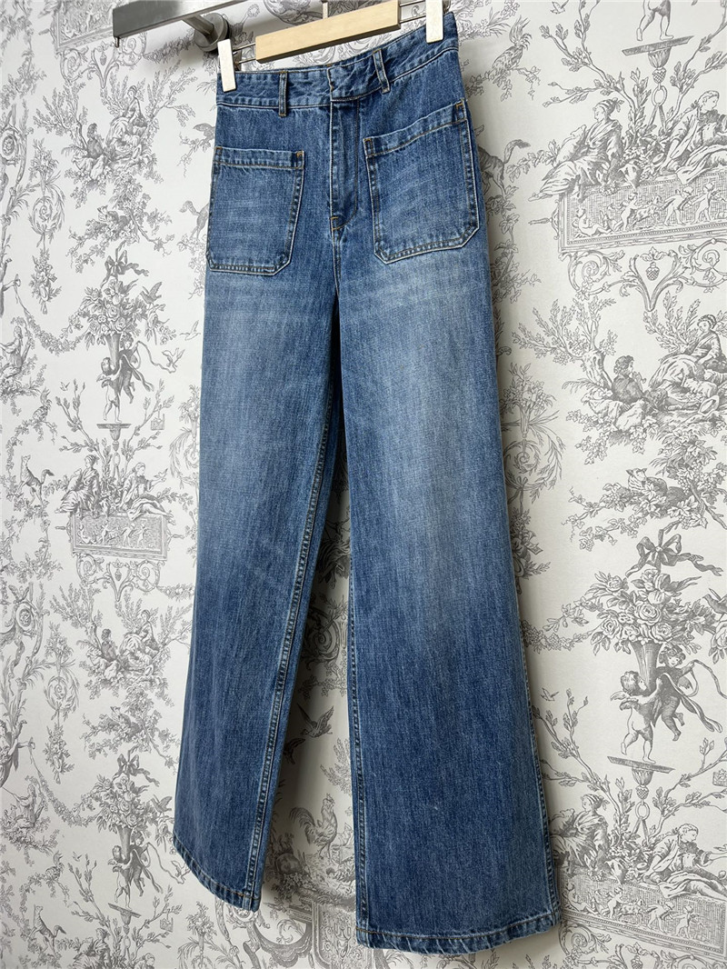 D10r new denim straight pants