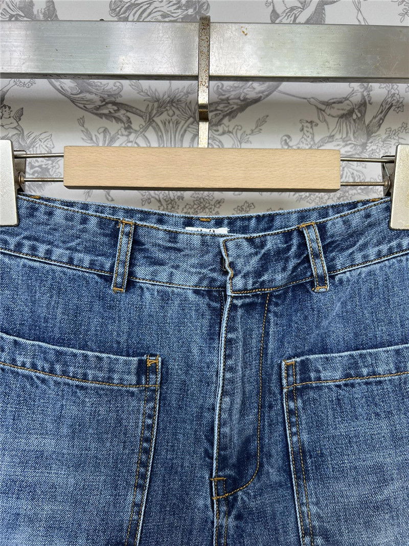 D10r new denim straight pants