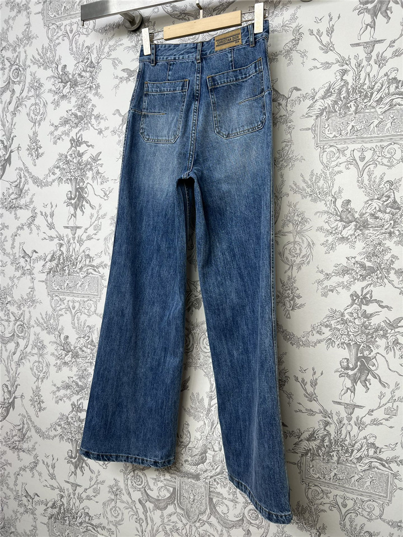 D10r new denim straight pants