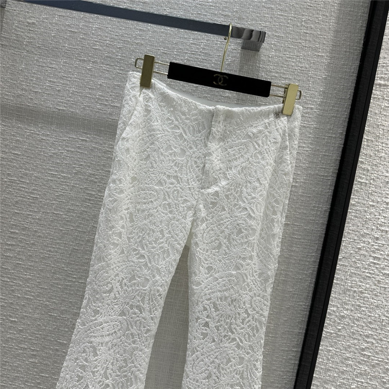 Ch**el water soluble lace bell bottoms