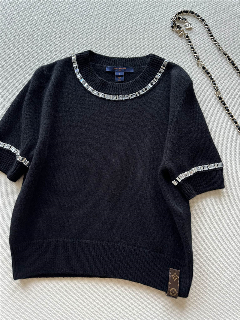 l0vis Vvtt0n crystal cashmere t-shirt