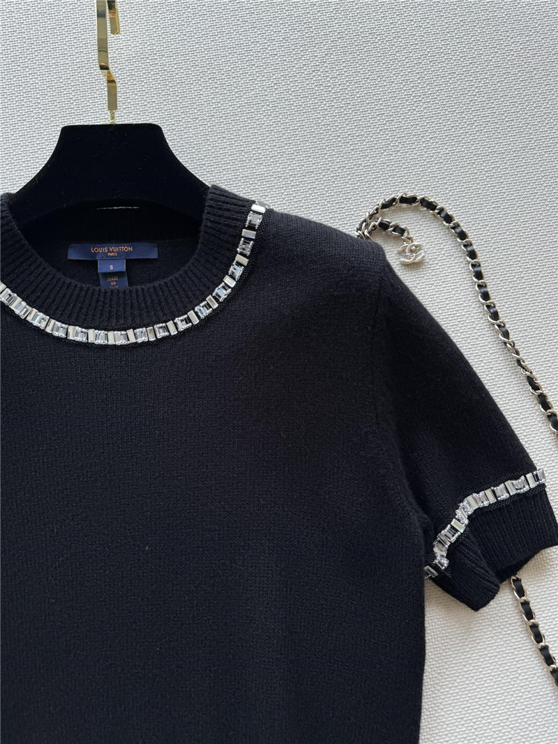 l0vis Vvtt0n crystal cashmere t-shirt