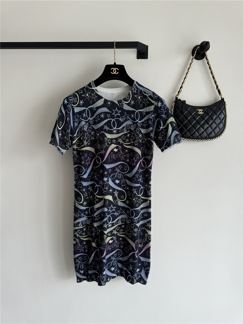 Ch**el new series short sleeve dress