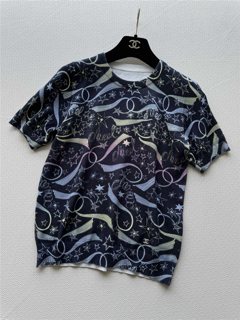 Ch**el new series short-sleeved tops