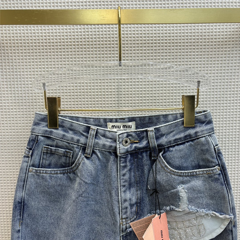 M1um1u ripped jeans