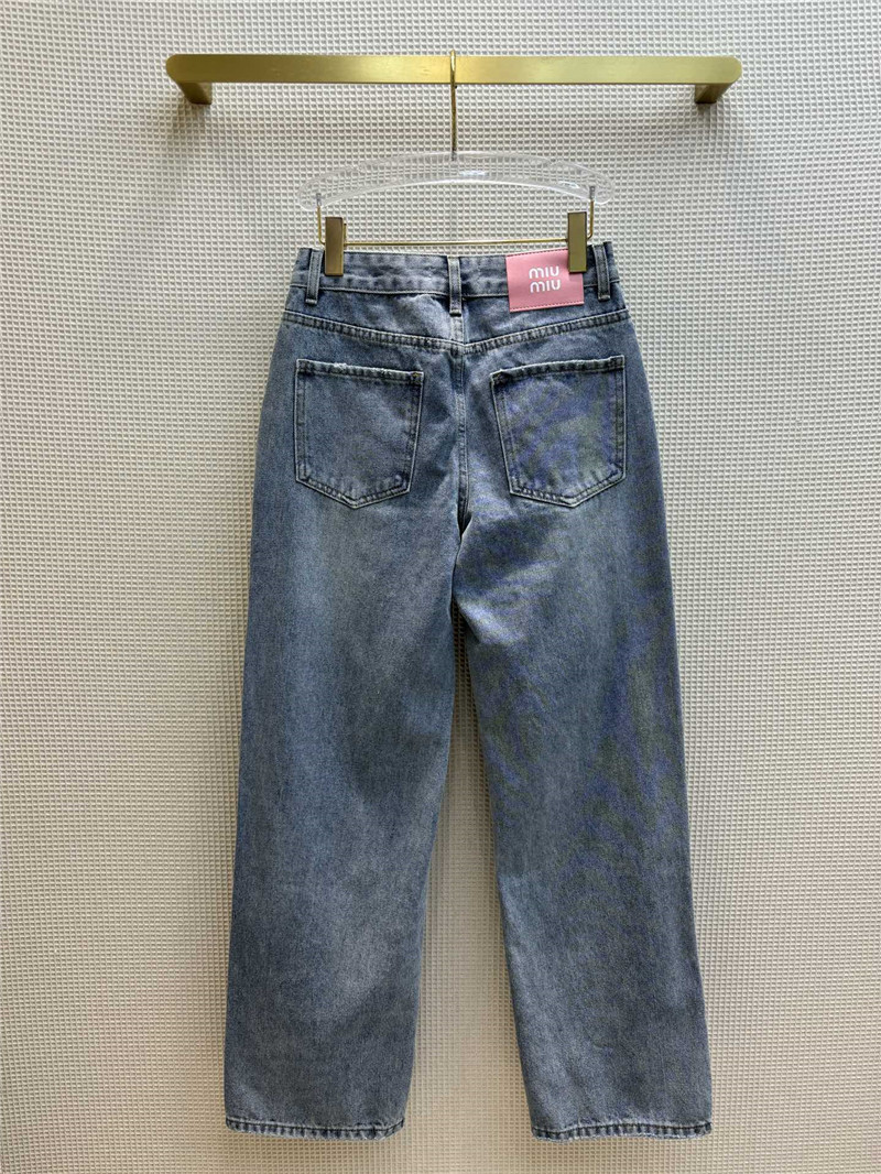 M1um1u ripped jeans