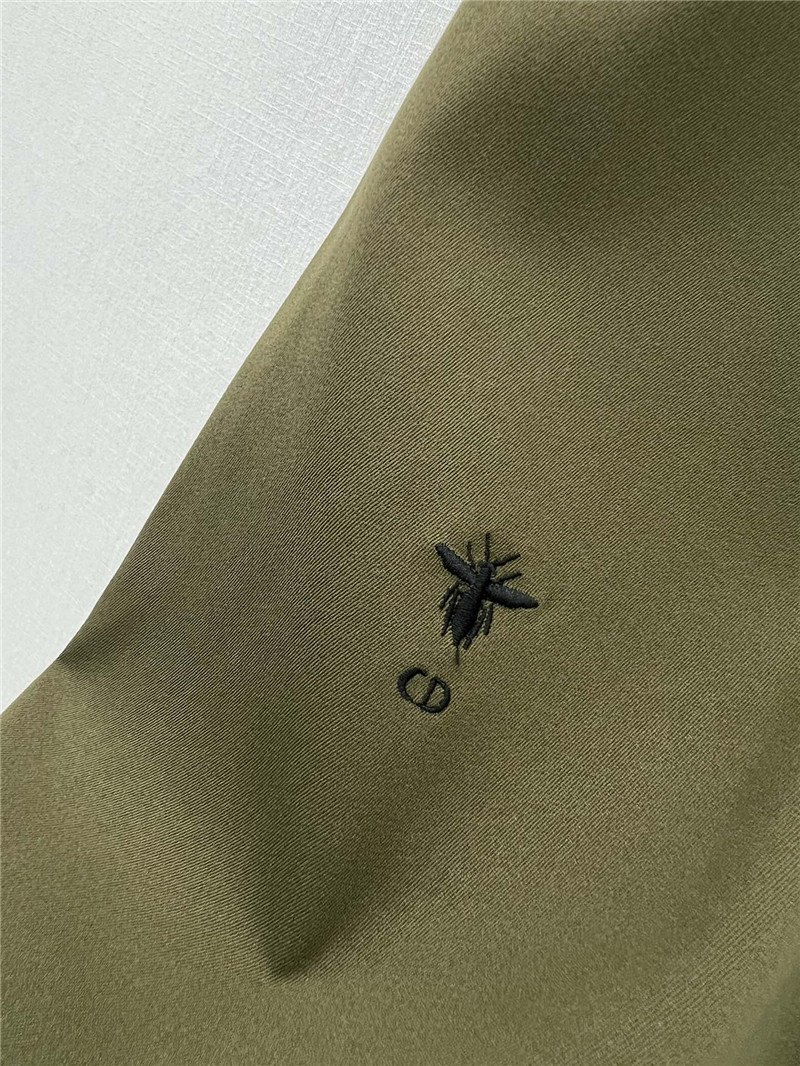 D10r cd little bee short-sleeved snap-button shirt