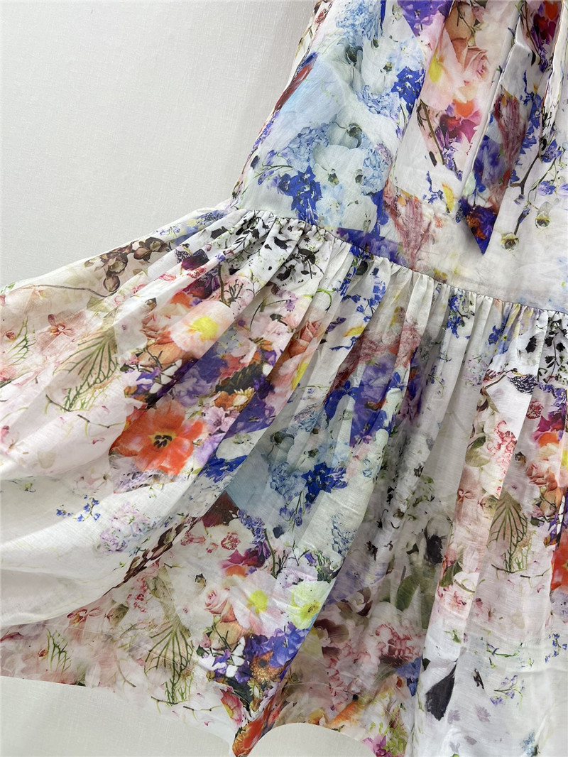 zimm straight printed dress