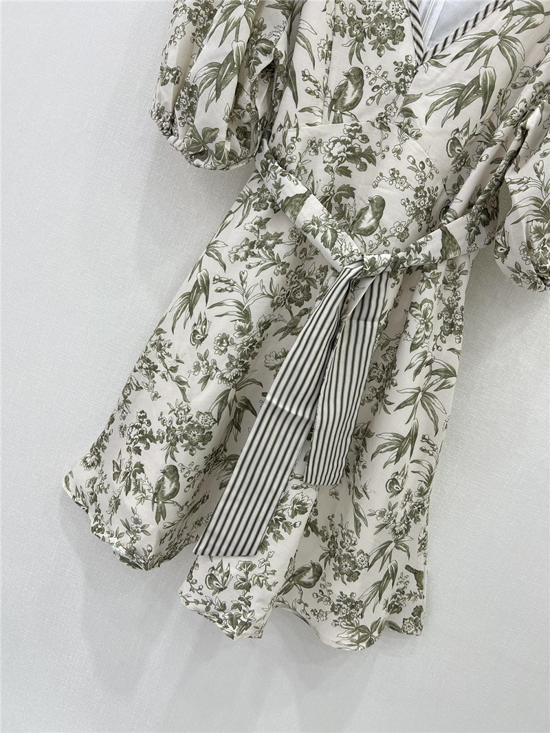 zimm fluffy wide umbrella skirt short dress