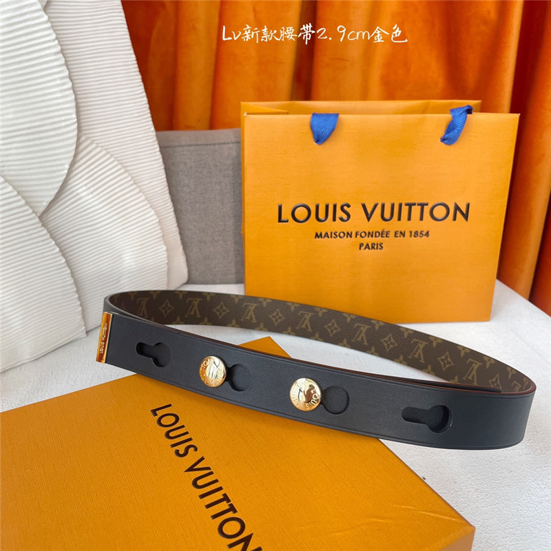 l0vis Vvtt0n lv classic pvc printed belt