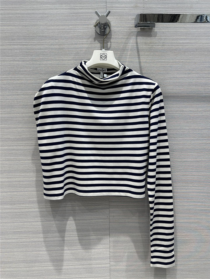 L0ew* asymmetric mandarin duck sleeve top replica clothing