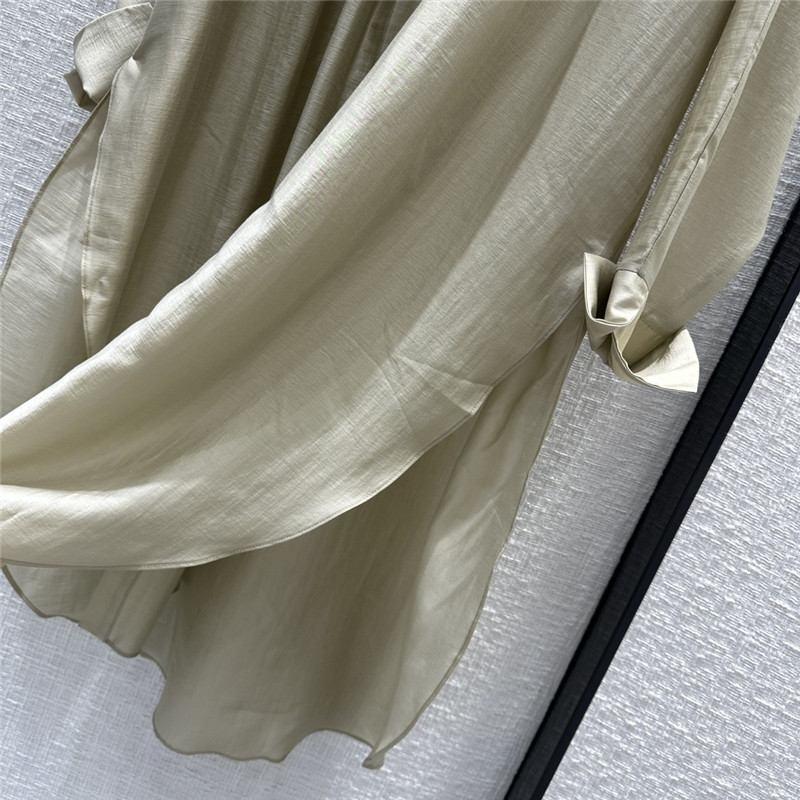 The R0w casual sun protection gown replica clothing