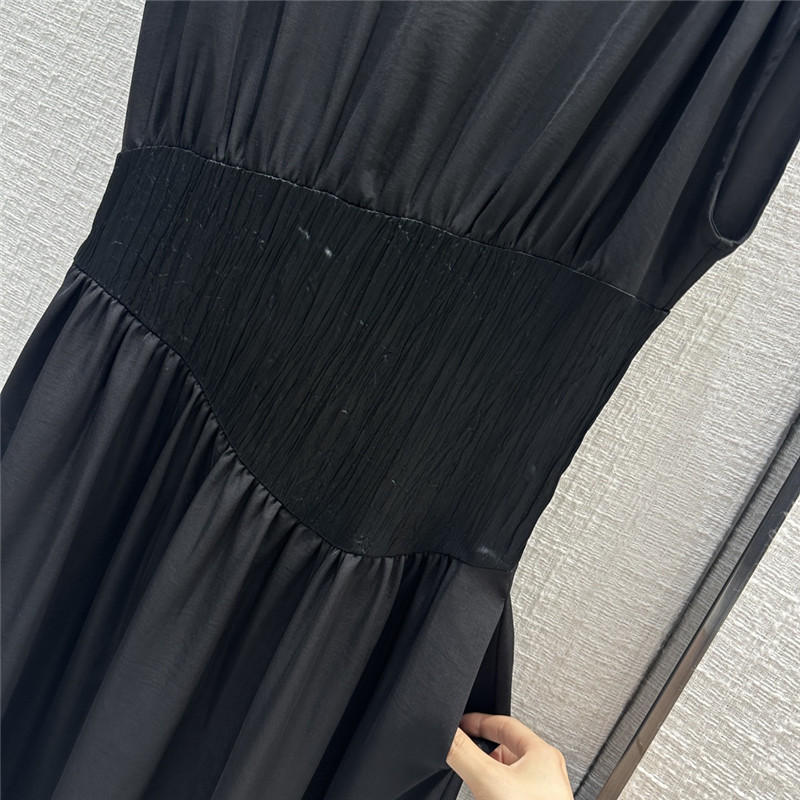 L0ew* acetate patchwork dress replica d&g clothing