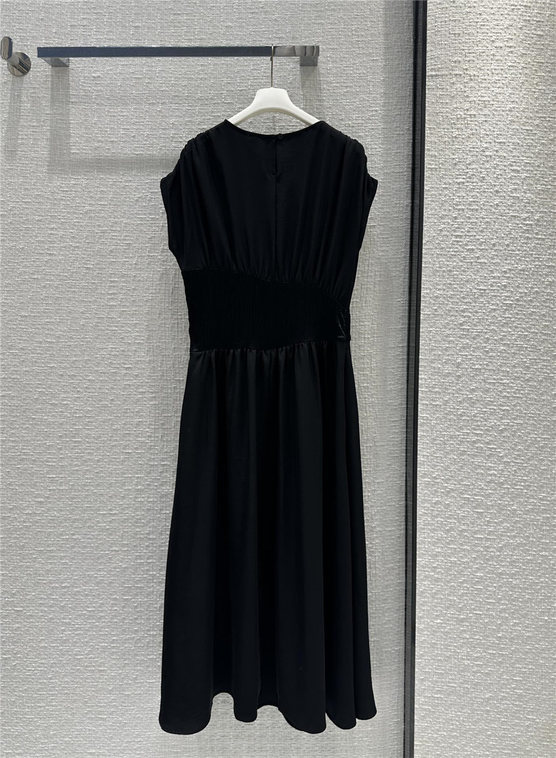 L0ew* acetate patchwork dress replica d&g clothing