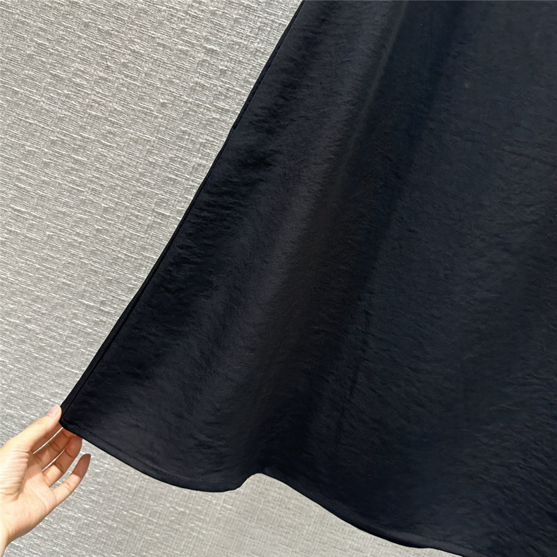 L0ew* acetate patchwork skirt cheap replica designer clothes