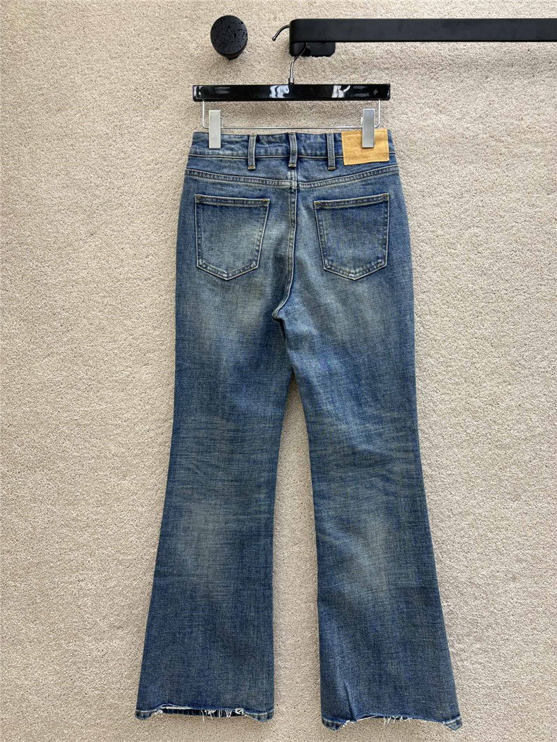 Ce1i*e vintage washed jeans replica d&g clothing