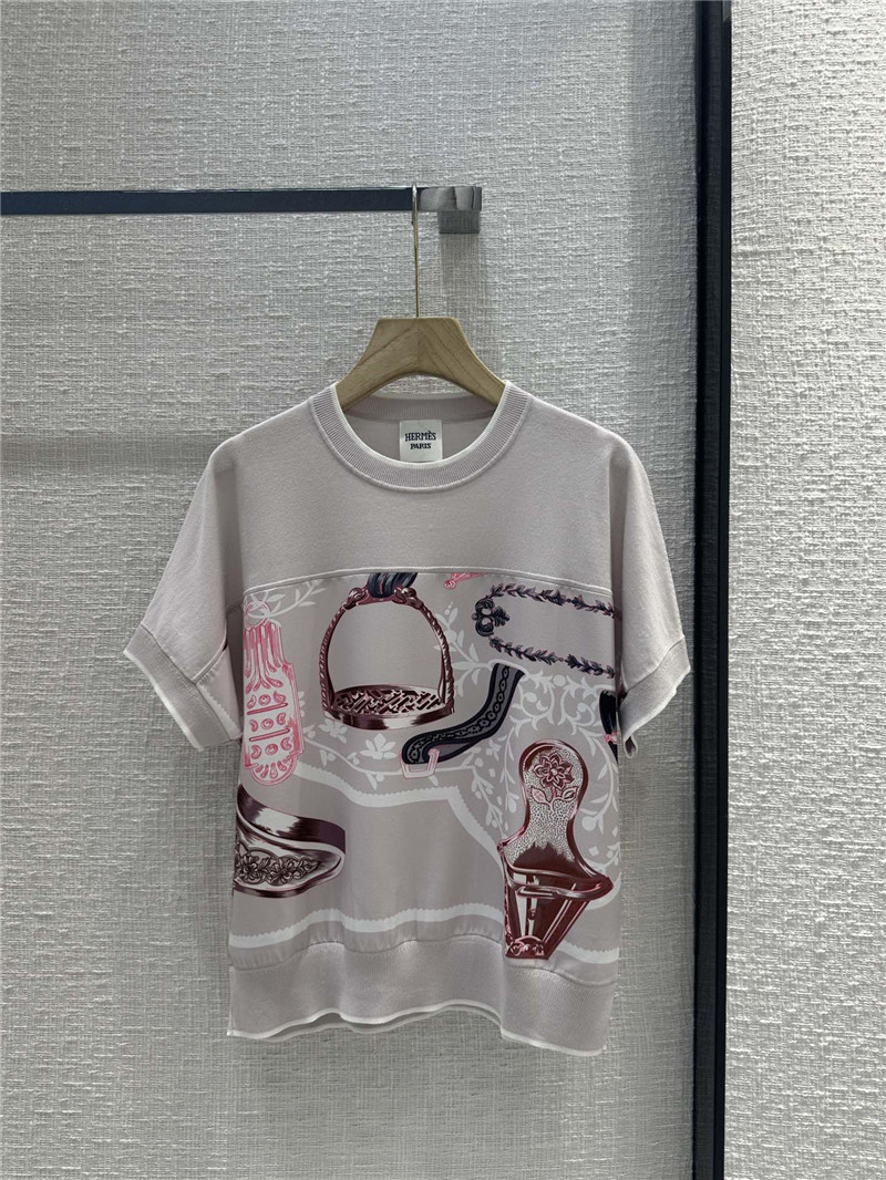 H**me5 stirrup print top replica clothes