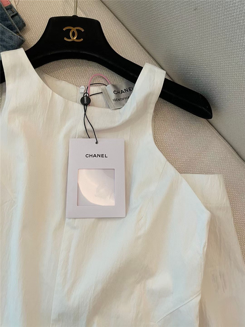 Ch**el new sleeveless dress replica clothes