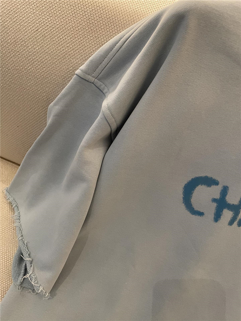 Ch**el new letter logo short sleeve replica designer clothes