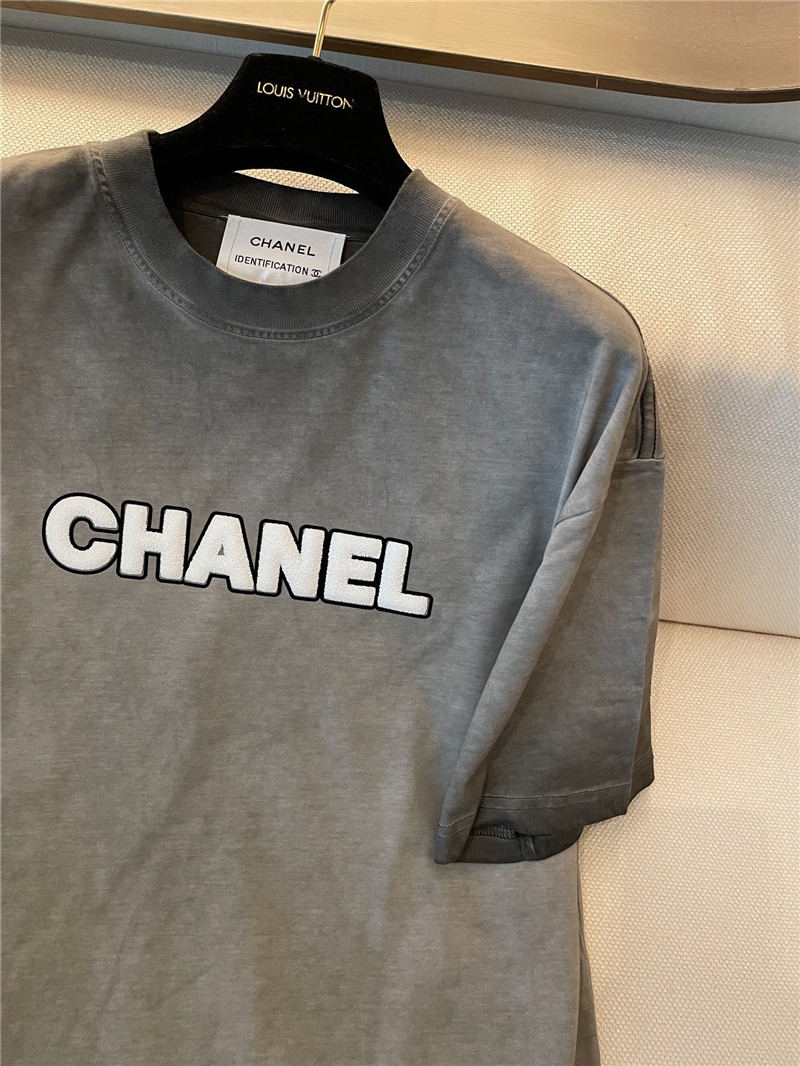 Ch**el foam fried short-sleeved replica clothes